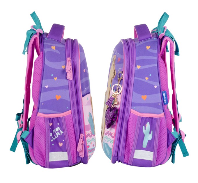 Ранец школьный Expert «Lama», 2 отделения, 2 кармана, ортопедическая спинка RU05123