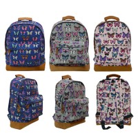 Рюкзак ACTION мягкий, с принтом «Бабочки», ассорти 3 цвета AB2010