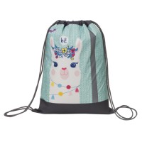 Мешок для обуви 1 отделение, светоотражающая полоса, 46х36 см, «Lama» 270188