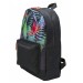 Рюкзак с принтом, «Цветные листья на черном» АВ11150