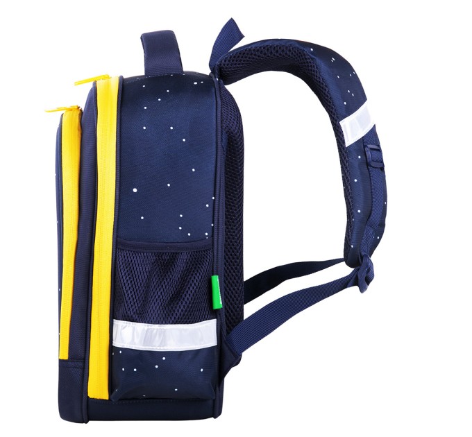 Ранец школьный «Spaceman», светящийся, 2 отделения, 2 кармана, анатомическая спинка 271384