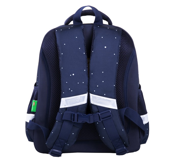 Ранец школьный «Spaceman», светящийся, 2 отделения, 2 кармана, анатомическая спинка 271384