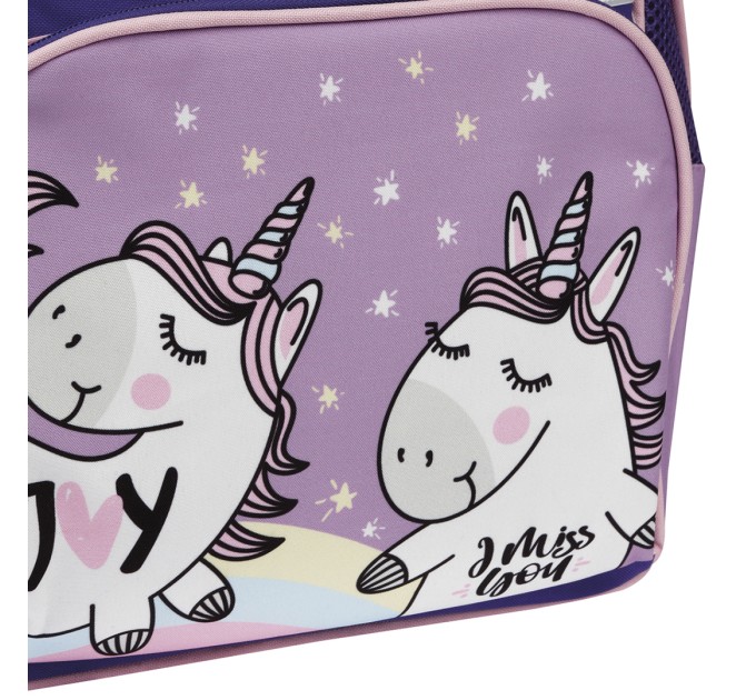 Ранец школьный Junior «Unicorns», 1 отделение, 3 кармана, анатомическая спинка Uni_17765
