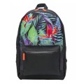Рюкзак с принтом, «Цветные листья на черном» АВ11150