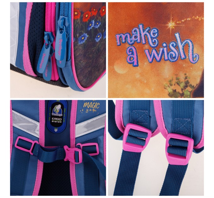 Ранец школьный Expert Plus «Magic», 3 отделения, 2 кармана, ортопедическая спинка RU05141