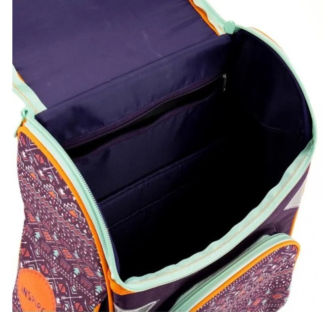 Ранец (рюкзак) детский GoPack, 1 отделение, ортопедическая спинка GO18-5001S-4