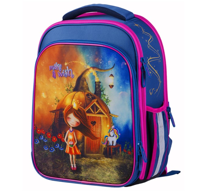 Ранец школьный Expert Plus «Magic», 3 отделения, 2 кармана, ортопедическая спинка RU05141
