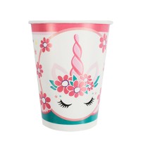 Стаканы бумажные Единорог PINK&TIFFANY 6 шт Стаканы бумажные Единорог PINK&TIFFANY 6 шт