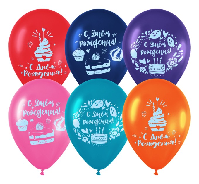 Шар воздушный «Sweet day», пастель, ассорти MS_42104