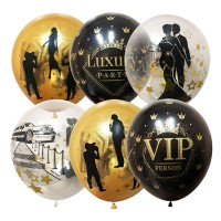 Шар воздушный «VIP Party», ассорти М10/30см Шар воздушный «VIP Party», ассорти М10/30см
