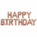 Шары воздушные НАБОР «Happy Birthday», 43 шара, розовое золото 591899
