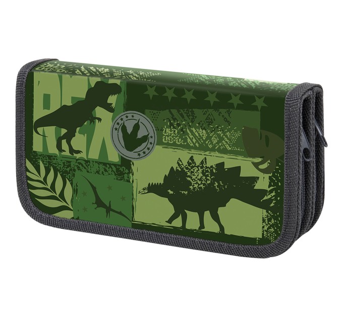 Пенал школьный, 2 отделения, «Dinoland» 271535