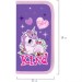 Пенал школьный, 2 отделения, «Happy Unicorn» 271533