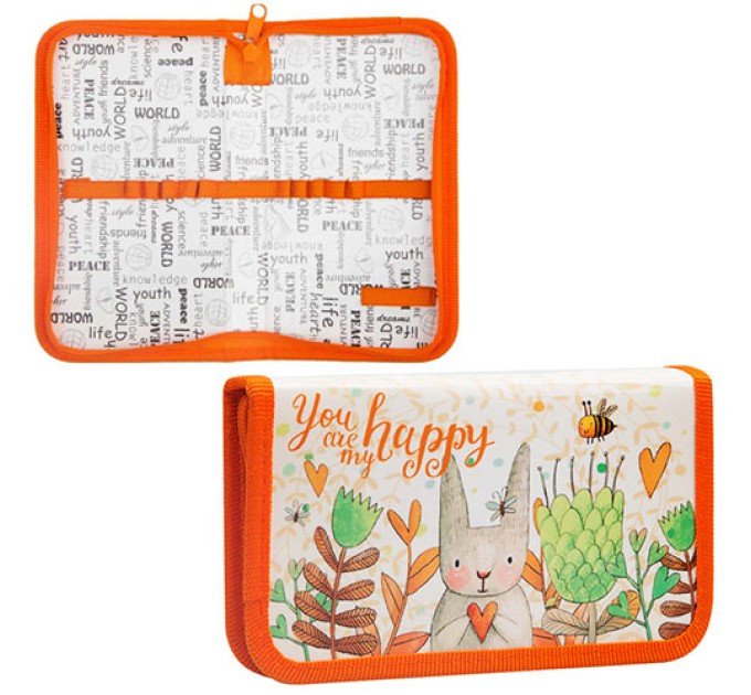 Пенал школьный, «Happy rabbit» 30П25_ПК3_25383