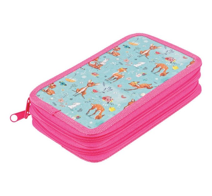 Пенал школьный, 2 отделения, «Cuties», ламинированный картон ПК2_29118