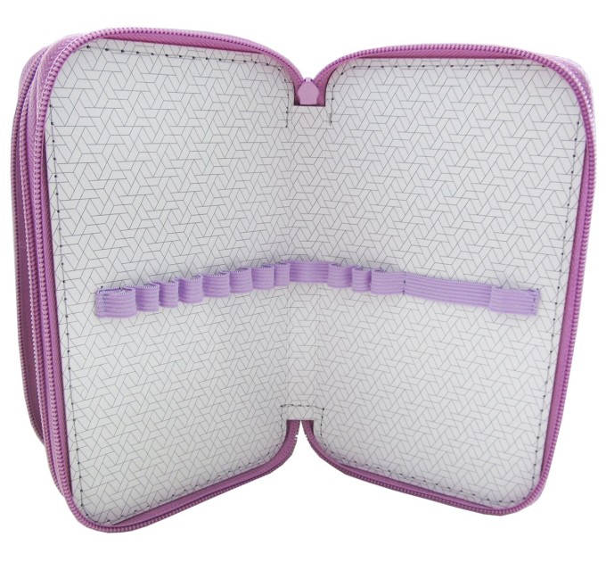 Пенал школьный, 2 отделения, «Unicorns», ламинированный картон ПК2_29119