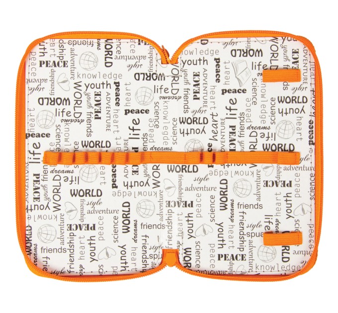 Пенал школьный, 2 отделения, «Приключения Енота» КТ_25496