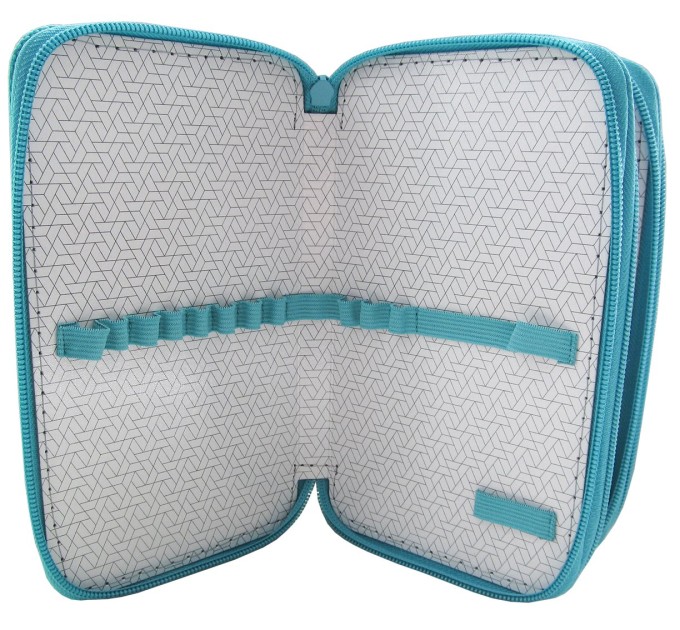 Пенал школьный, 3 отделения, «Лама», ламинированный картон ПК3_29127