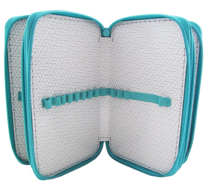 Пенал школьный, 3 отделения, «Лама», ламинированный картон ПК3_29127