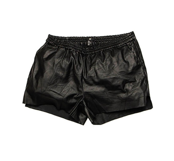 Шорты женские кожаные H&M