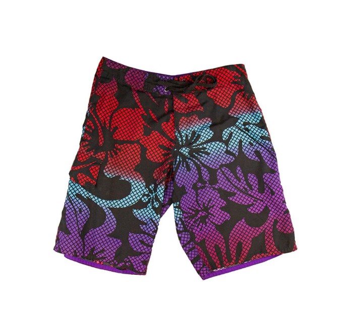 Шорты мужские с морским принтом