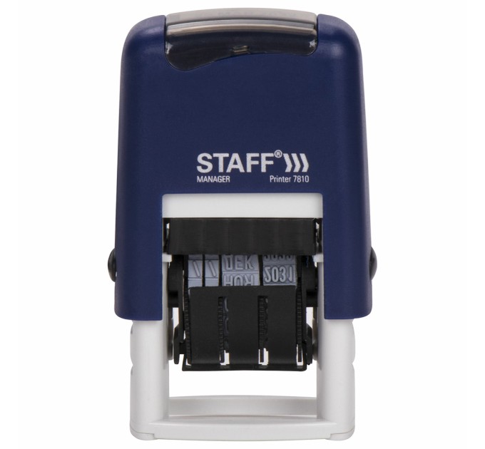 Датер-мини, месяц буквами, оттиск 22х4 мм, «Printer 7810» 237432