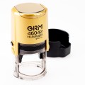 Оснастка для круглой печати d-42 с в боксе, золотой корпус GRM 46042