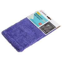 Насадка сменная для швабры из микрофибры, лиловая 44-432021 Насадка сменная для швабры из микрофибры, лиловая 44-432021