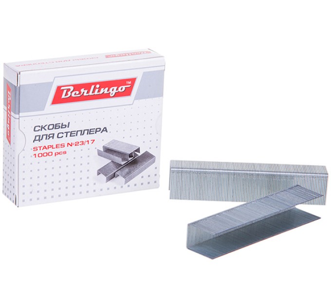 Скобы для степлера №23/17 1000 шт DSk_23170