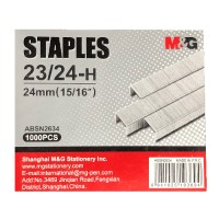 Скобы для степлера №23/24, 1000 шт, M&G ABSN2634