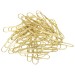 Скрепки 50 мм, 50 шт, металл золотистые 270447
