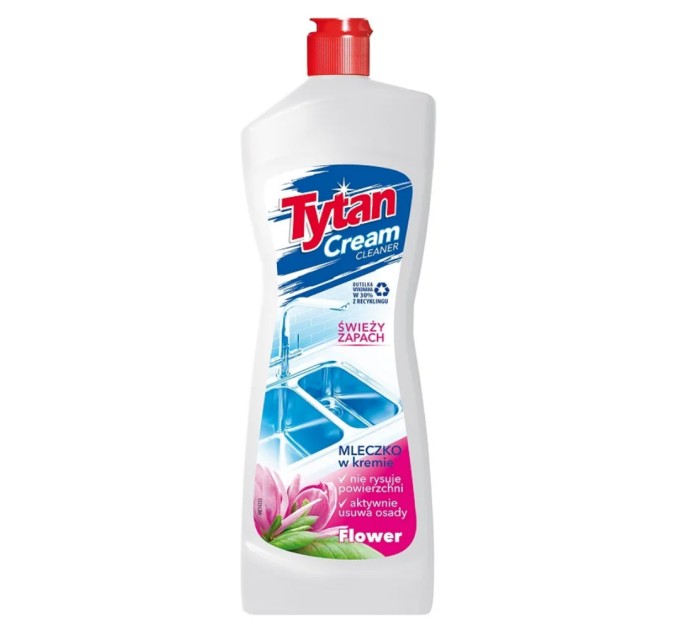 Гель-молочко для чистки Титан «Цветочный», 900 г