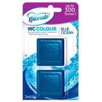 Таблетки для сливного бачка HAL Kolorado Colour, голубой, 2 шт