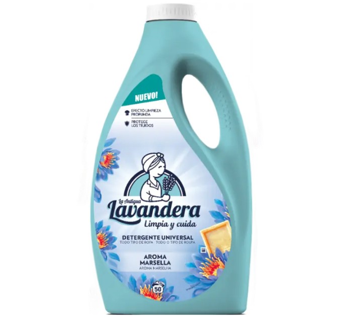 Гель для стирки универсальный La Antigua Lavandera «Марсельский аромат», 2.5 л