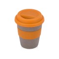 Стакан с силиконовой крышкой «Cafe»