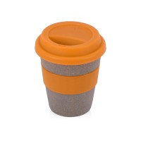 Стакан с силиконовой крышкой «Cafe»