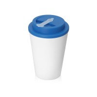 Пластиковый стакан Take away с двойными стенками и крышкой с силиконовым клапаном, 350 мл