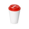 Пластиковый стакан Take away с двойными стенками и крышкой с силиконовым клапаном, 350 мл