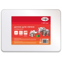 Доска для лепки А4, пластик, белый 10122028 Доска для лепки А4, пластик, белый 10122028
