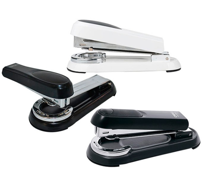 Степлер №24/6, 26/6 до 25 л., поворотный, Deli 0333