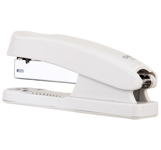 Степлер №24/6, 26/6 до 25 листов, белый, Deli 0325