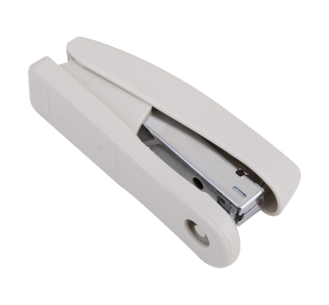 Степлер №24/6, 26/6 до 25 листов, белый, Deli 0325