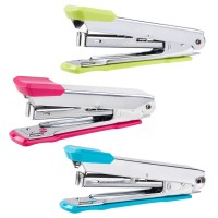 Степлер №10 до 12 л., металлический, Deli 0224F