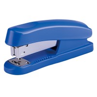 Степлер №24/6, 26/6 до 25 листов, синий, Deli 0325
