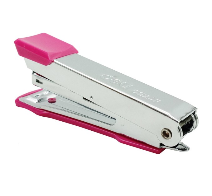 Степлер №10 до 12 л., металлический, Deli 0224F