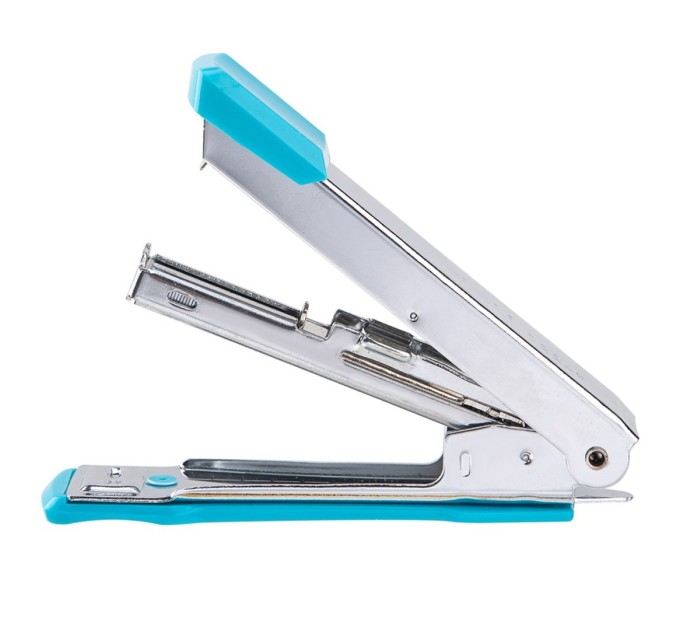 Степлер №10 до 12 л., металлический, Deli 0224F