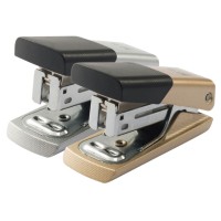 Степлер №24/6, 26/6, до 15 л., мини, золото/серебро ABS92887