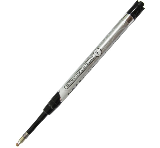 Стержень шариковый черный, 98 мм, объемный, пластиковый