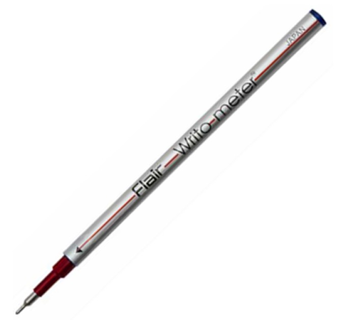 Стержень шариковый красный, 118 мм, объемный, WRITO-METER