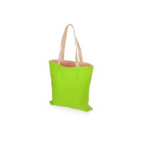 Сумка для шопинга Twin двухцветная из хлопка, 180 г/м2